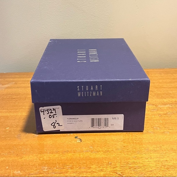 Stuart Weitzman Turningup Strappy Glitter Sandals - Picture 5 of 10